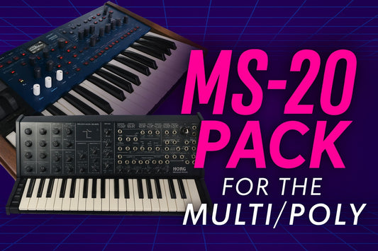 MS‑20 Collection for the Multi/Poly — 70 Performances That Channel Analog Grit